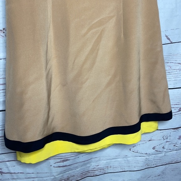 Jay Godfrey 100% Silk Color Block Dress Sz 6! - Picture 5 of 10
